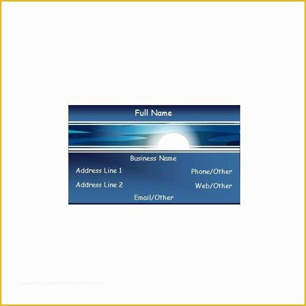 Free Microsoft Word Business Card Template Download Of Nice Microsoft Business Card Template Microsoft