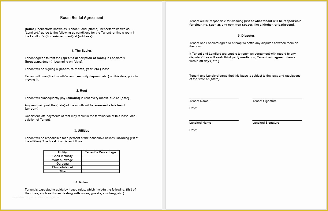 Free Microsoft Word Rental Agreement Templates Of 19 Free Rental Agreement Templates Microsoft Fice