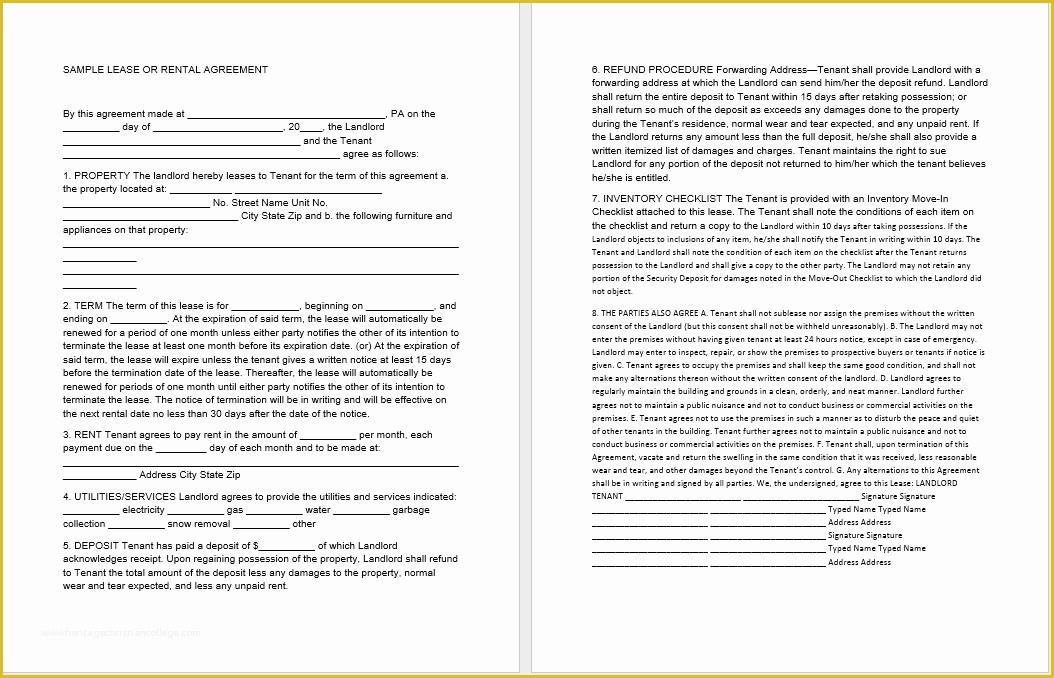 Free Microsoft Word Rental Agreement Templates Of 19 Free Rental Agreement Templates Microsoft Fice