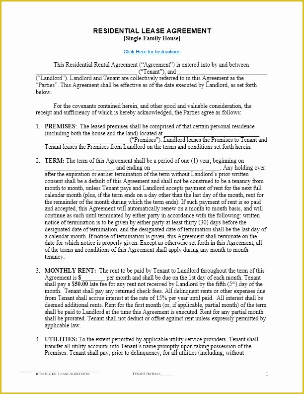 Free Microsoft Word Rental Agreement Templates Of Free Lease Agreement Template for Word