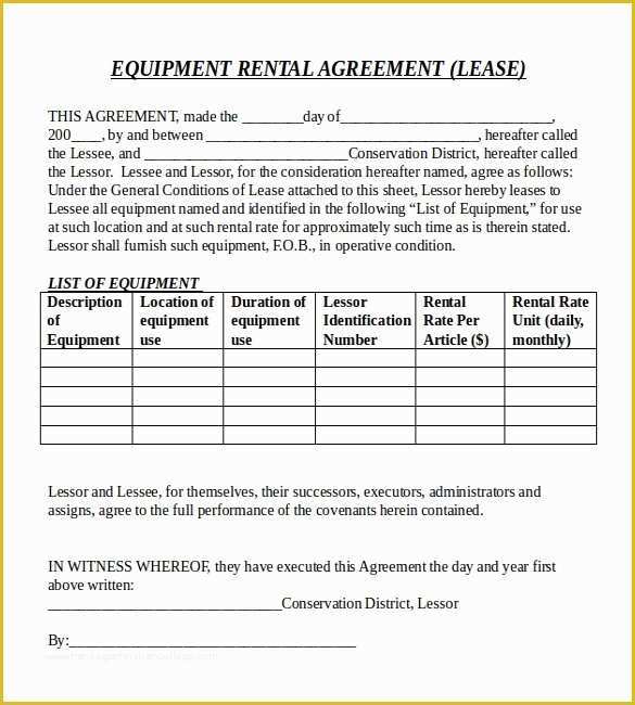 Free Microsoft Word Rental Agreement Templates Of Rental Agreement Templates – 15 Free Word Pdf Documents