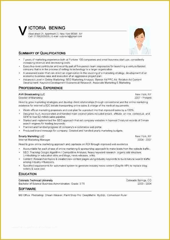 Free Military Resume Templates Of Free Military Resume Builder – Moulden
