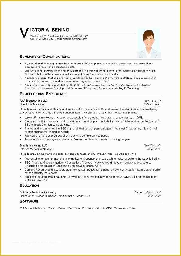 Free Military Resume Templates Of Free Military Resume Builder – Moulden
