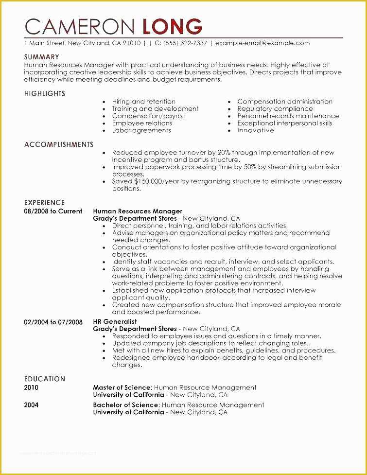 Free Military Resume Templates Of Military to Civilian Resume Template – Komphelpso