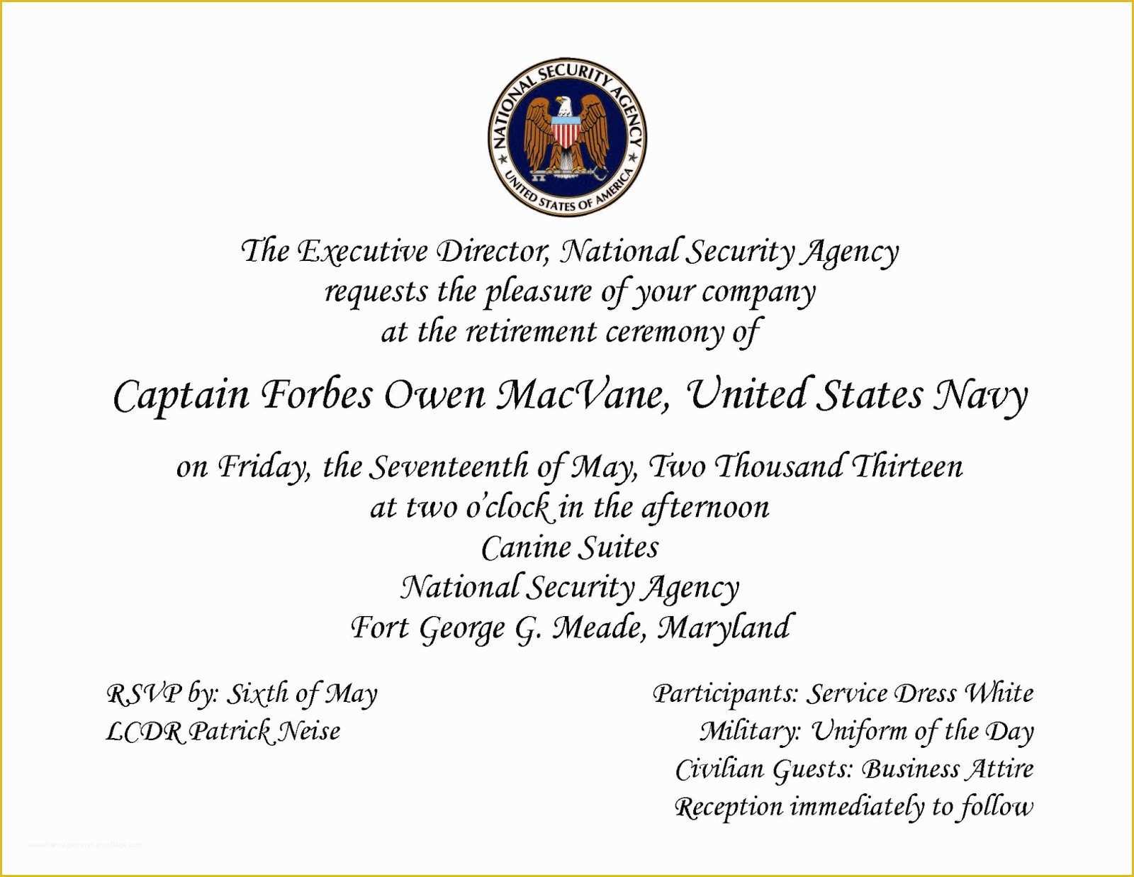 Free Military Retirement Invitation Template Of 24 Of Army Promotion Ceremony Invitation Template