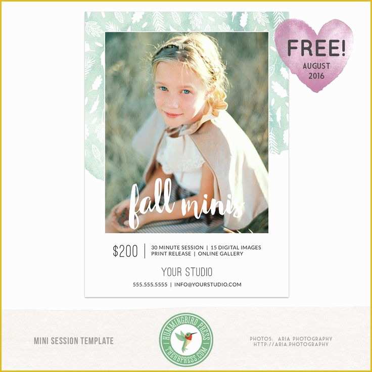 Free Mini Session Templates Of Best 25 Graphy Templates Free Ideas On Pinterest