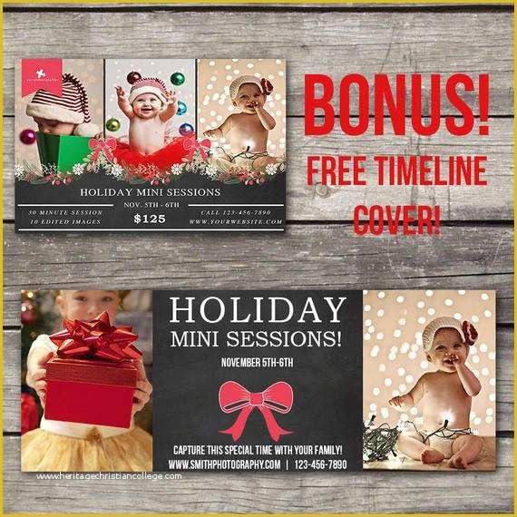 Free Mini Session Templates Of Christmas Mini Session Template Chalkboard Shop