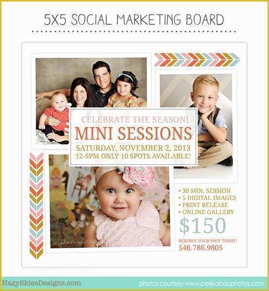 Free Mini Session Templates Of Christmas Mini Session Template