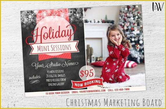 Free Mini Session Templates Of Christmas Mini Session Template Shop Template Christmas