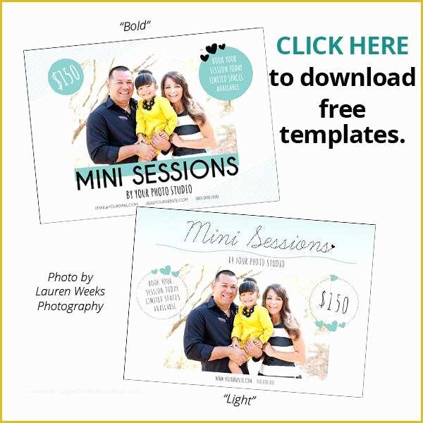Free Mini Session Templates Of Free Mini Session Template Download Magazine Mama