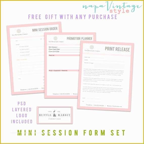 Free Mini Session Templates Of Graphy Mini Session Templates Set Up forms by