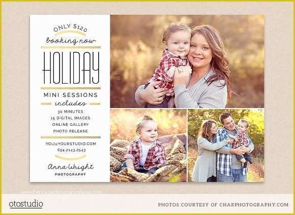 Free Mini Session Templates Of Holiday Mini Session Template Flyer Templates On