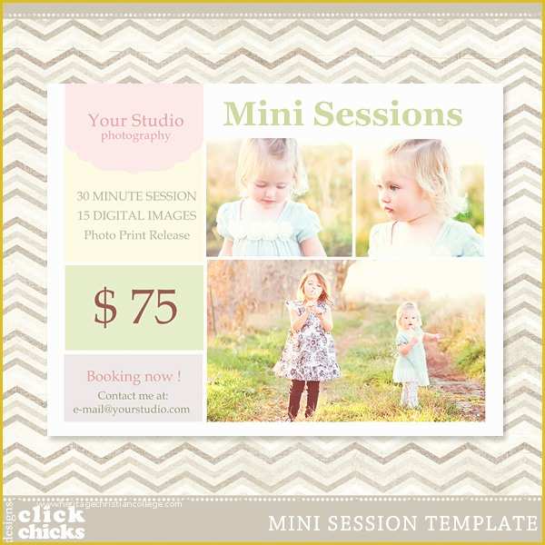 Free Mini Session Templates Of Mini Session Marketing Template 1