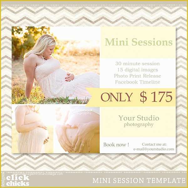 Free Mini Session Templates Of Mini Session Marketing Template 4