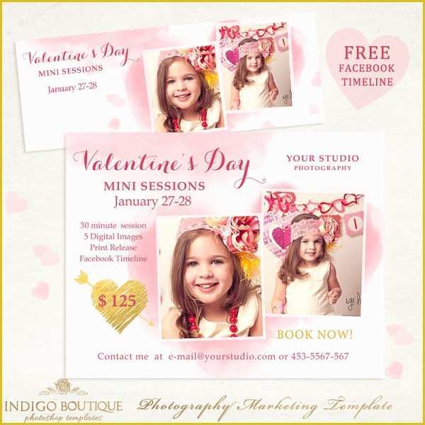Free Mini Session Templates Of Valentines Day Mini Session Template with Free