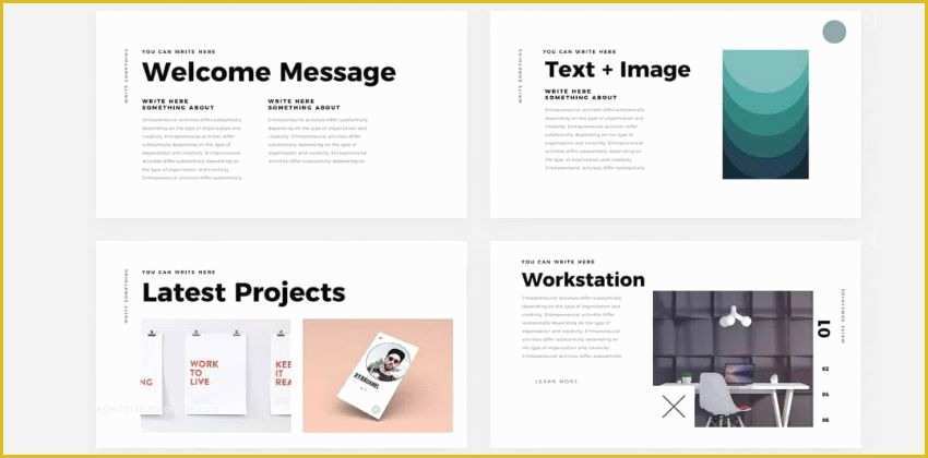 Free Minimal Keynote Template Of 15 Free Keynote Templates for Creatives