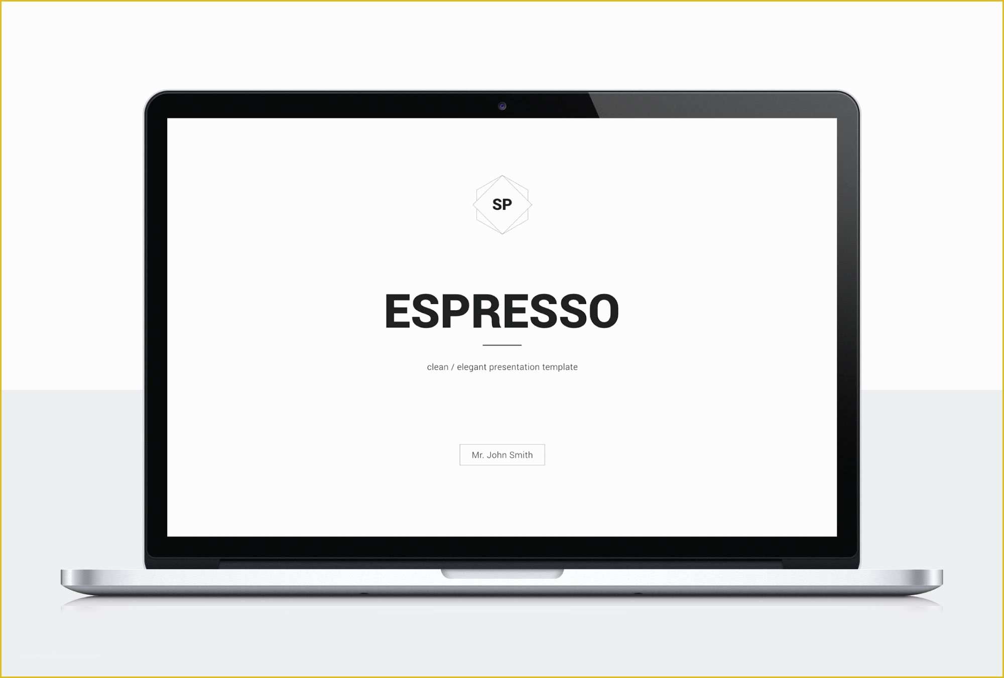 Free Minimal Keynote Template Of Espresso Minimal Keynote Template Presentation Templates