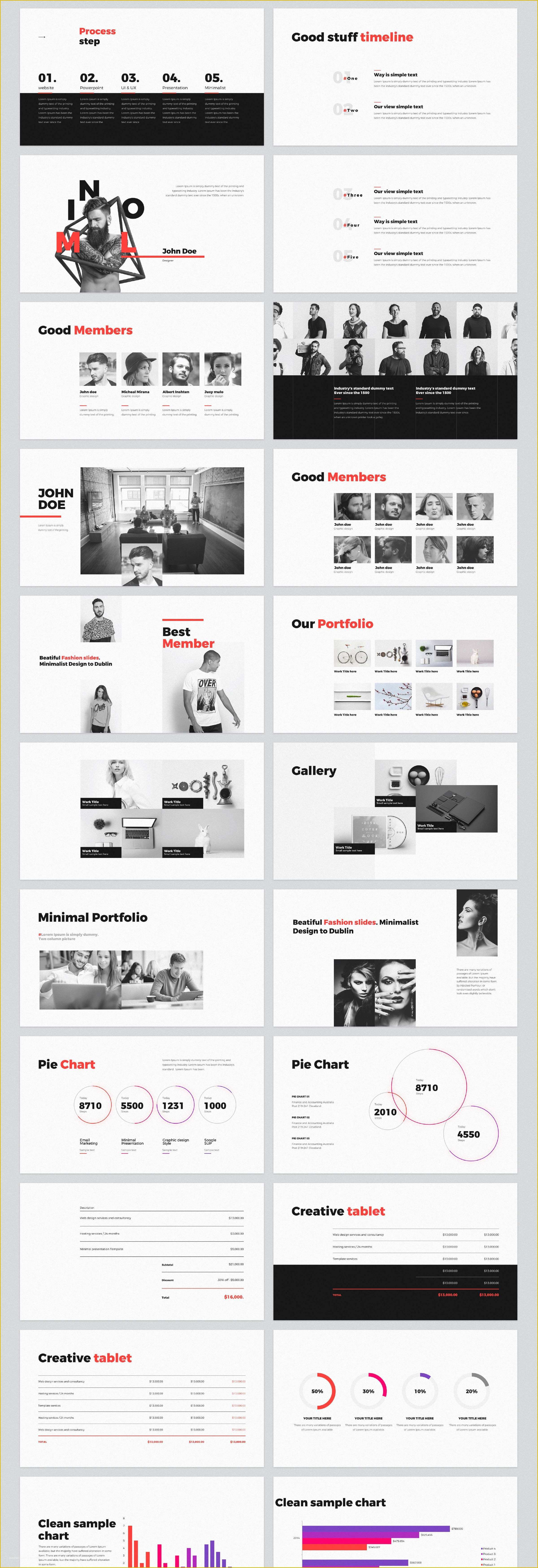 Free Minimal Keynote Template Of Every Free Minimal Powerpoint & Keynote Template