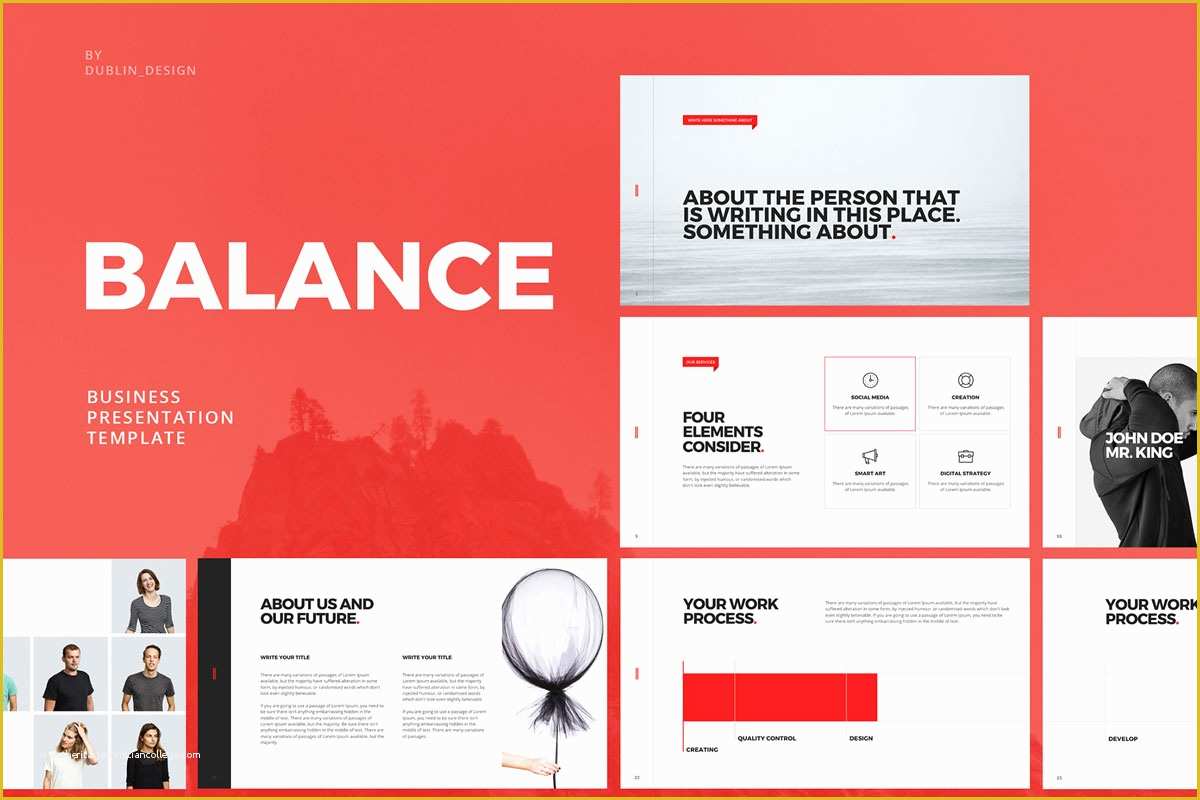 Free Minimal Keynote Template Of Free Balance Minimal Presentation Template Creativetacos