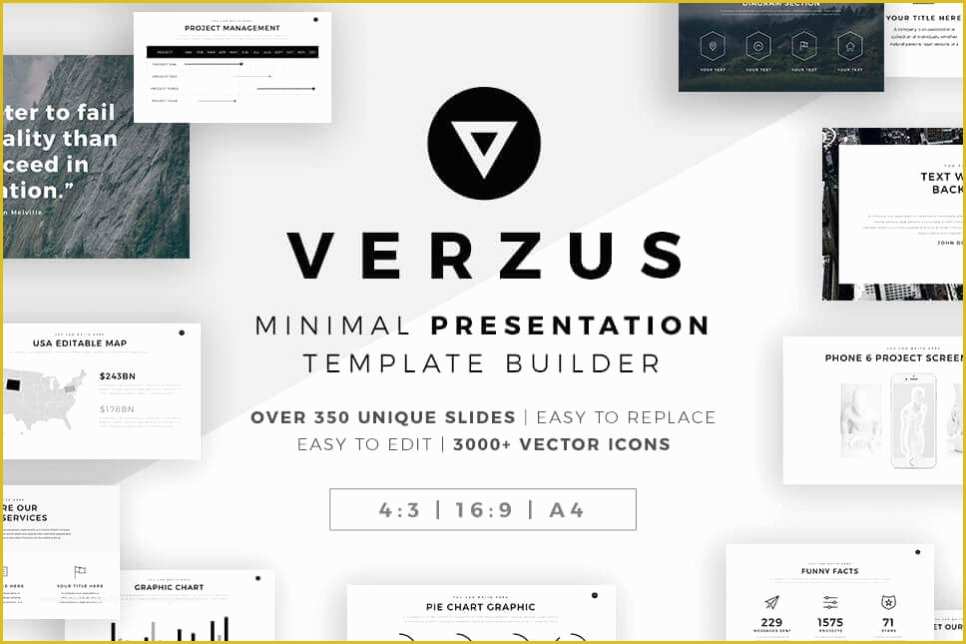Free Minimal Keynote Template Of Free Powerpoint Templates for Business Presentations