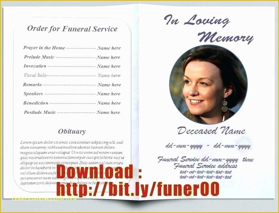 Free Missionary Prayer Card Template Of Memorial Prayer Cards Template Funeral Memorial Card