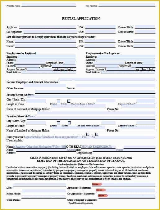 Free Missouri Lease Agreement Template Of Free Missouri Rental Application form – Pdf Template