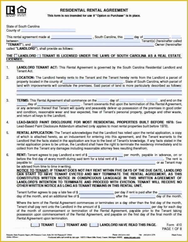 Free Missouri Lease Agreement Template Of Missouri Month to Month Rental Agreement Free Texas