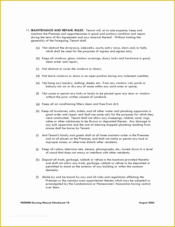 Free Missouri Lease Agreement Template Of Missouri Residential Lease Agreement form Free Download