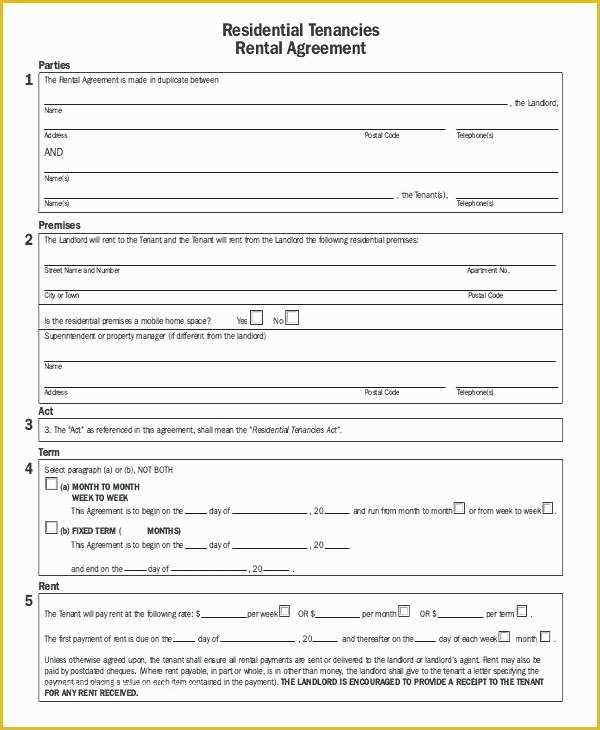 Free Missouri Lease Agreement Template Of Tenancy Agreement Templates Rental Tenancy Agreement