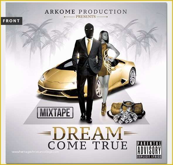 Free Mixtape Covers Templates Of Dream Mixtape