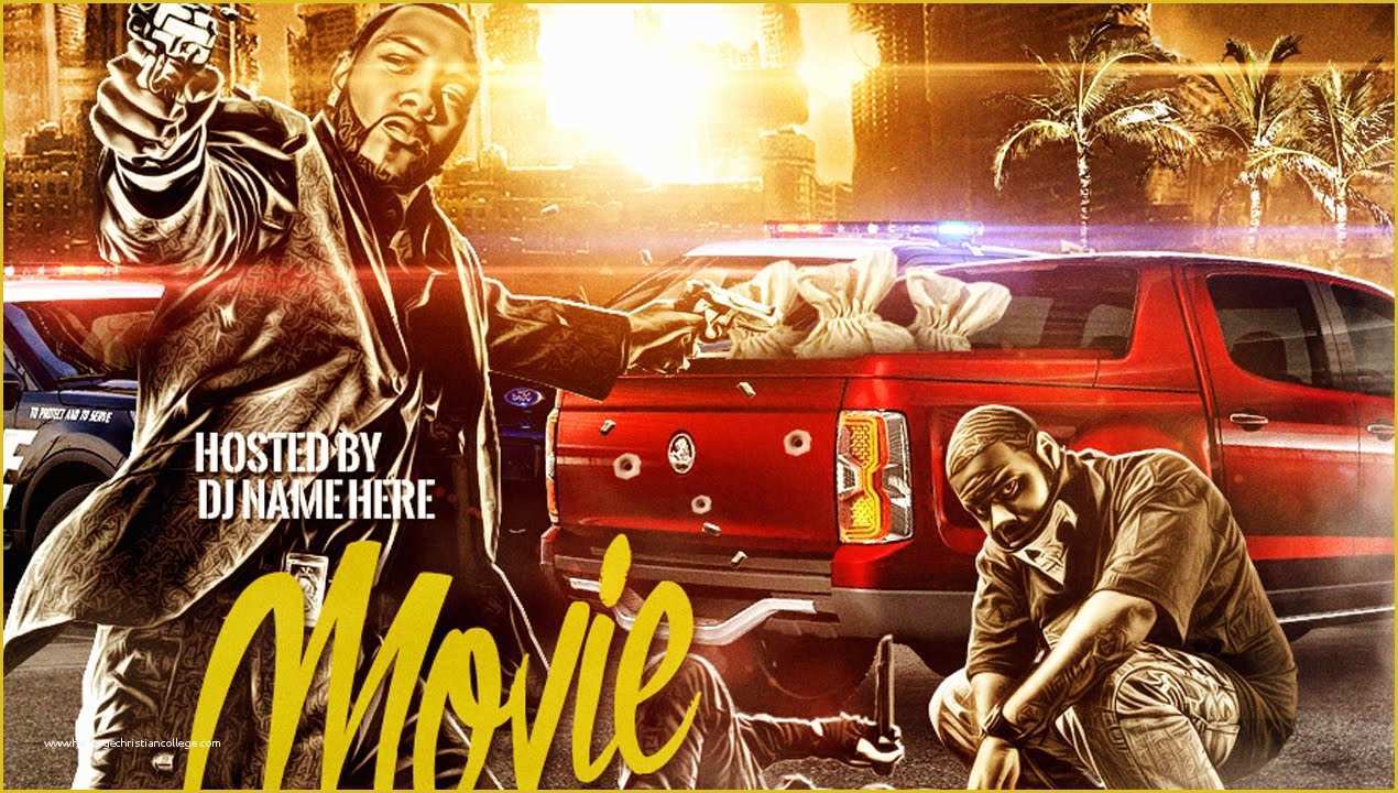 Free Mixtape Covers Templates Of Movie 2 Mixtape Cover Template Designed by Y2beat 2015