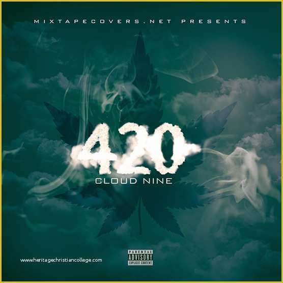 Free Mixtape Templates Of 420 Mixtape Cover Template Design