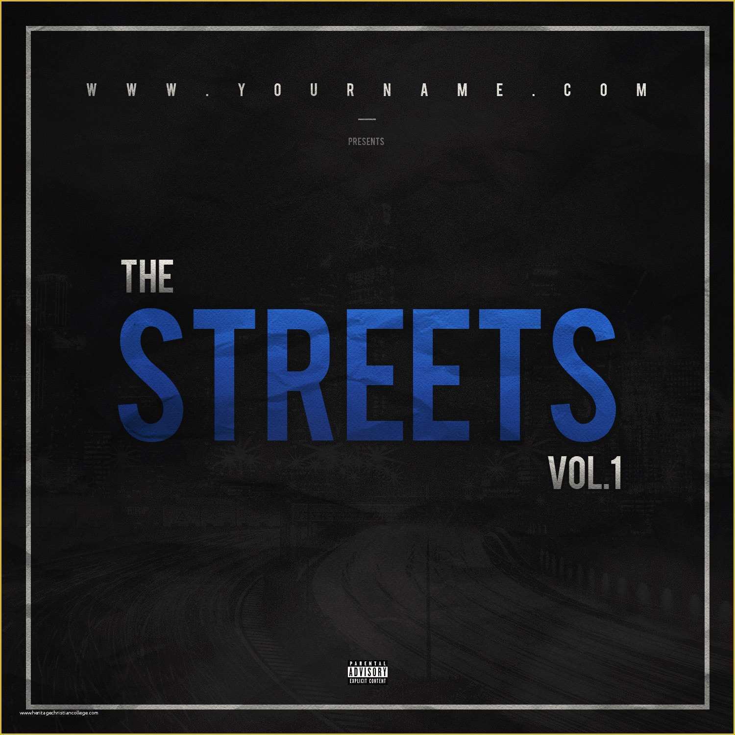 Free Mixtape Templates Of Street Mixtape Cover Template Vms