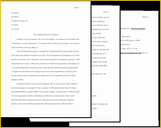 Free Mla Template Of Mla format Template
