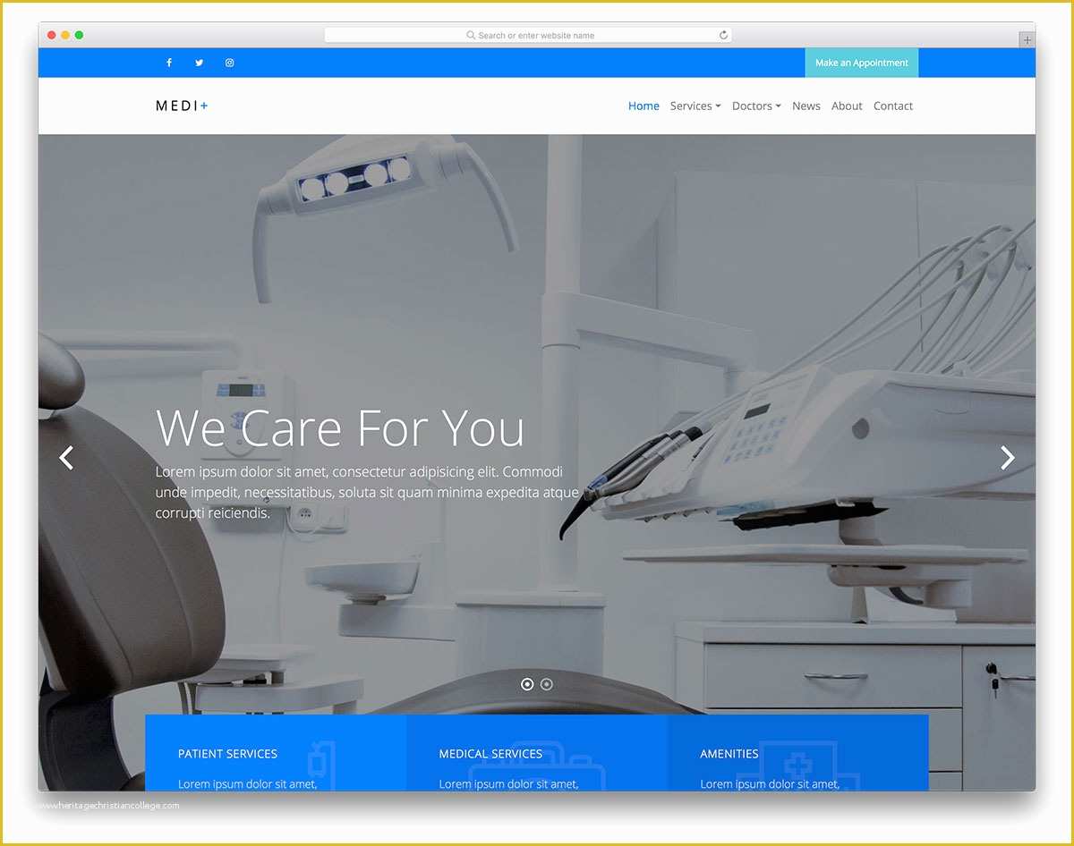 Free Mobile Friendly Website Templates Of 28 Best Free Medical Website Templates for Clean Pages