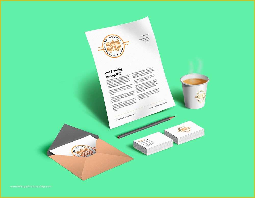 Free Mockup Templates Of 58 Free Branding Identity Mockups to Be Modern and