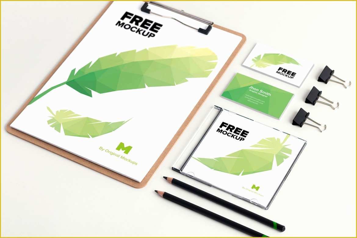 Free Mockup Templates Of 58 Free Branding Identity Mockups to Be Modern and