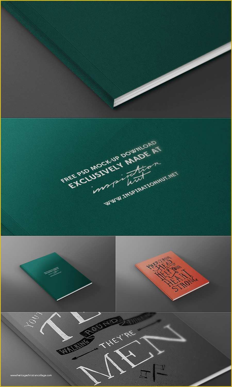 Free Mockup Templates Of Free Magazine Book Front Cover Mock Up Template Psd File