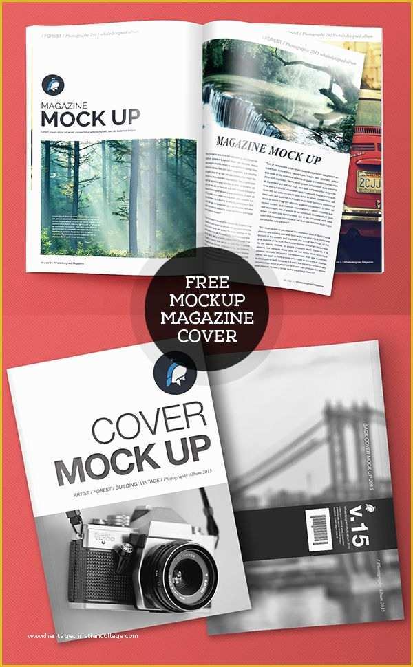 Free Mockup Templates Of Free Psd Magazine and Cover Mockups Freepsdfiles