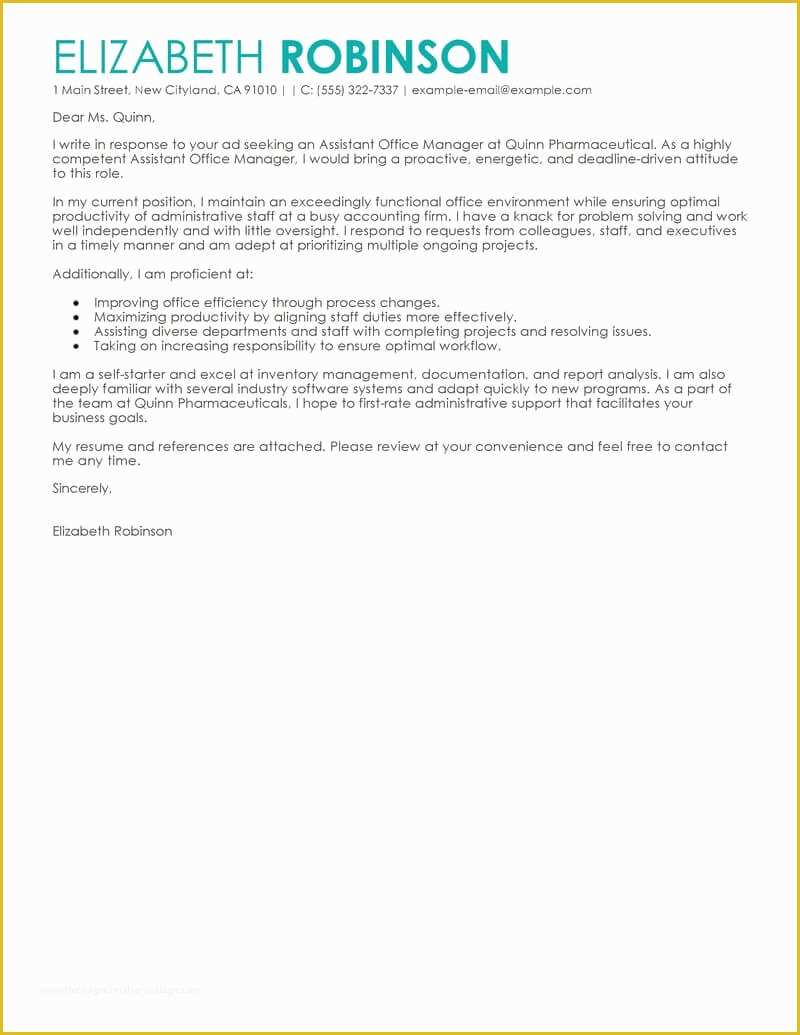 Free Modern Cover Letter Template Of 350 Free Cover Letter Templates for A Job Application