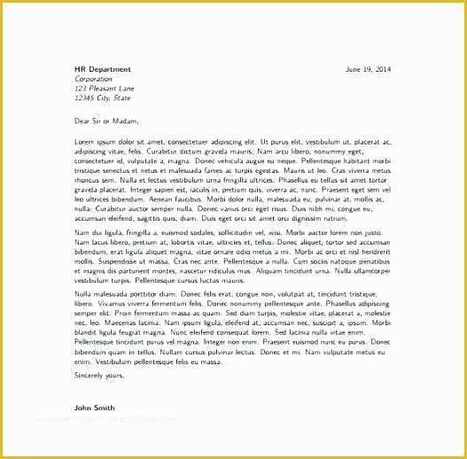 Free Modern Cover Letter Template Of Cover Letter Templet Cover Letter Cover Letter Template