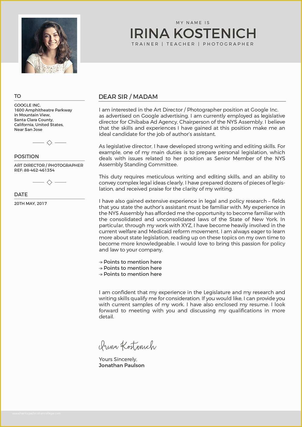 Free Modern Cover Letter Template Of Free Modern Cover Letter Template Bluemooncatering