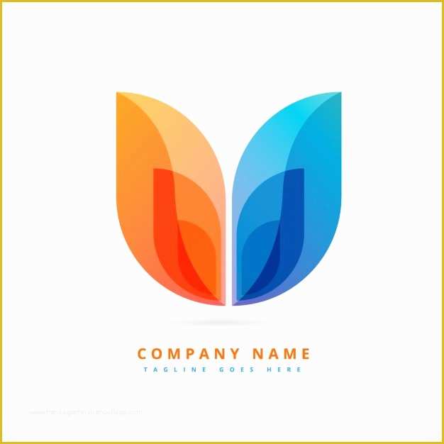 Free Modern Logo Templates Of Abstract Colorful Logo Design Vector