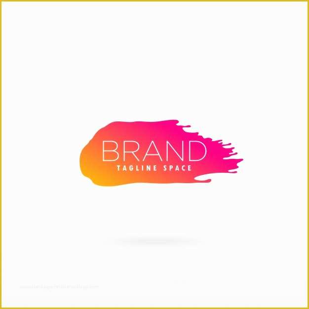 Free Modern Logo Templates Of Colorful Modern Logo Design Vector