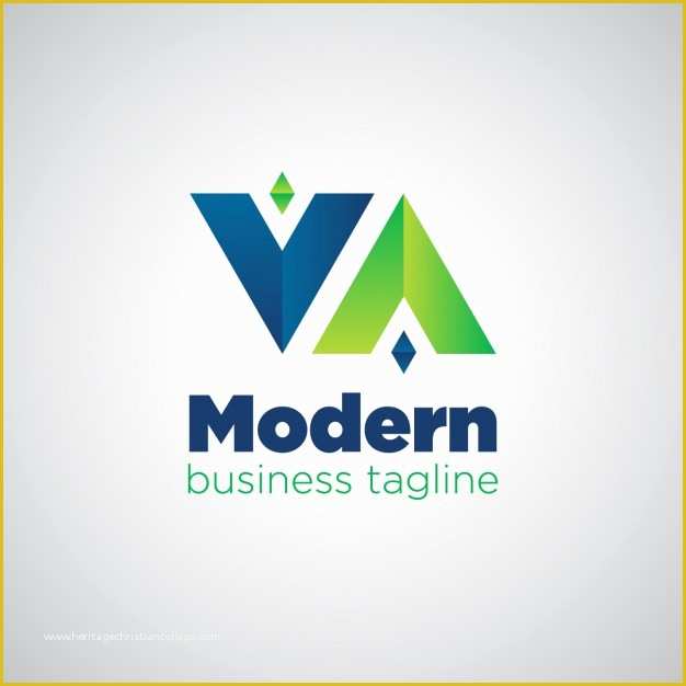 Free Modern Logo Templates Of Modern Logo Reversed Vector