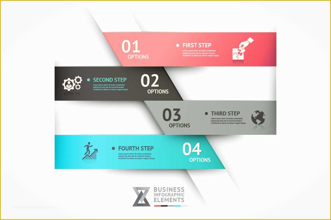 Free Modern Powerpoint Templates Of Modern Infographic origami Template Presentation
