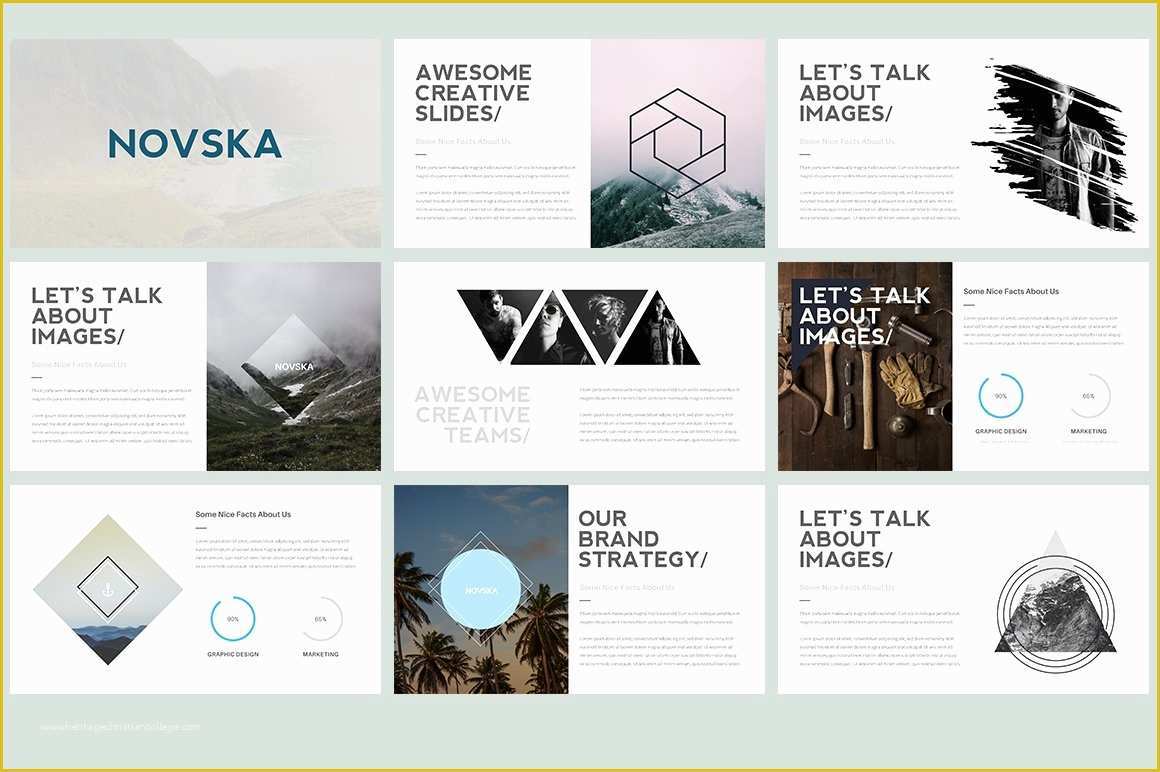 Free Modern Powerpoint Templates Of Novska Modern Powerpoint Template Presentation