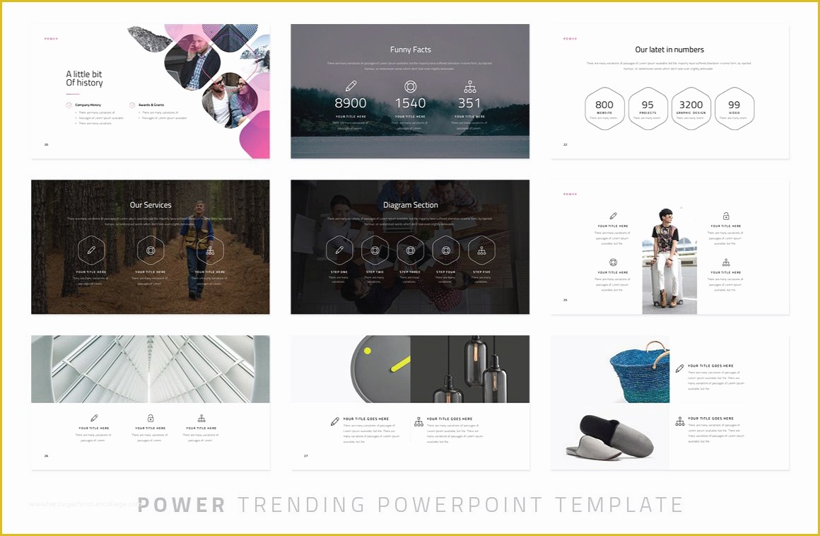 Free Modern Powerpoint Templates Of Power Modern Powerpoint Template Just Free Slides