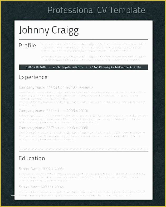 Free Modern Resume Template 2017 Of Modern Day Resume Modern Day Resume Mesmerizing Creative