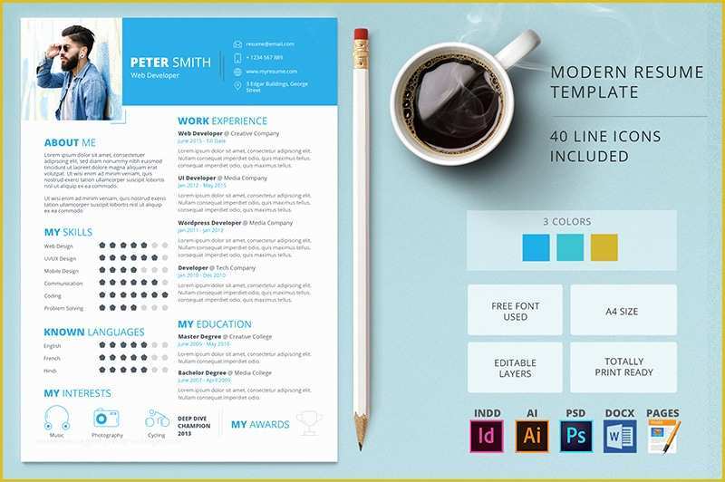 Free Modern Resume Template 2017 Of Modern Resume Template